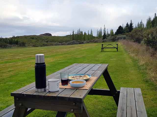 Der gleiche Campingplatz am 15.08.2022